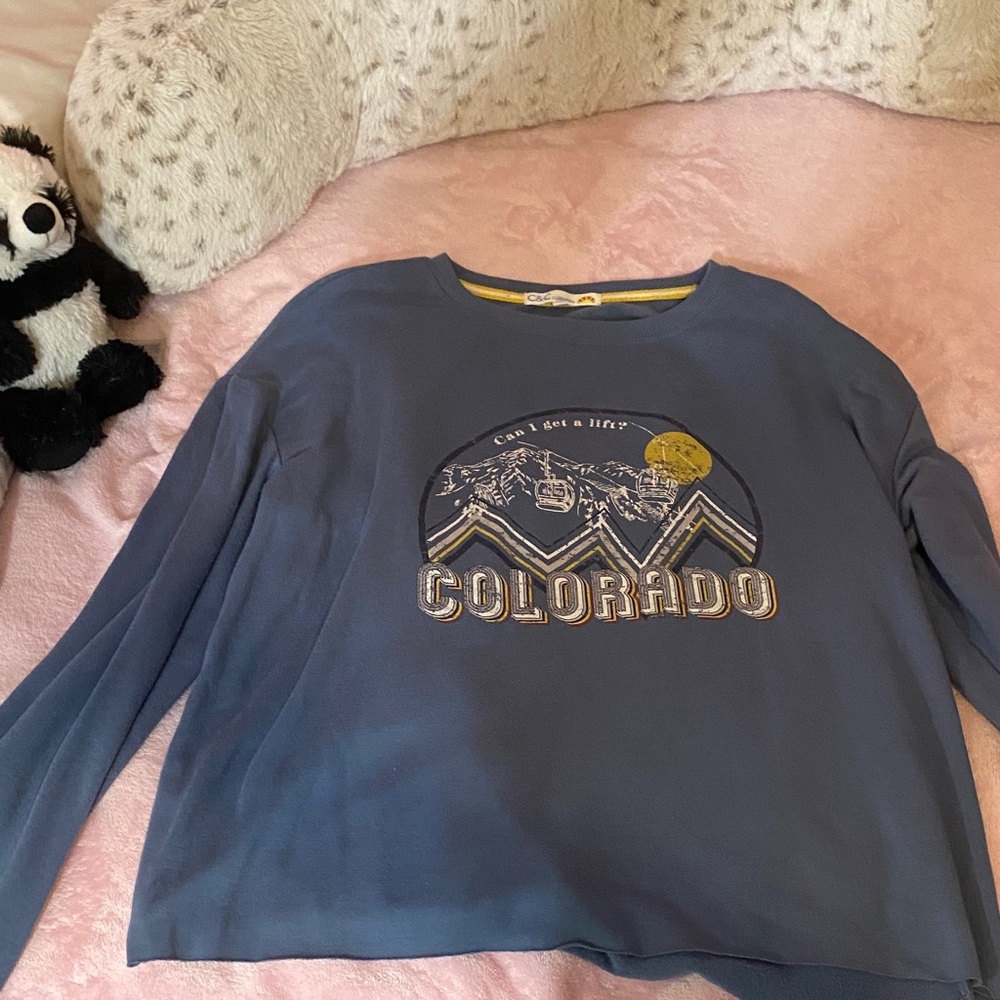 C&C California Blue Colorado Long Sleeve Tee